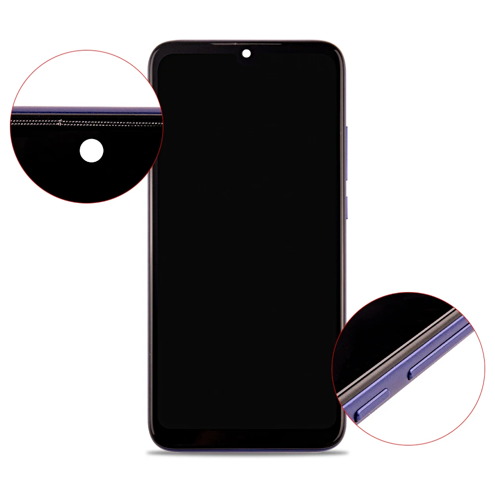 Протестированный ЖК дисплей для Xiaomi Redmi 7 дигитайзер сенсорная панель запасные