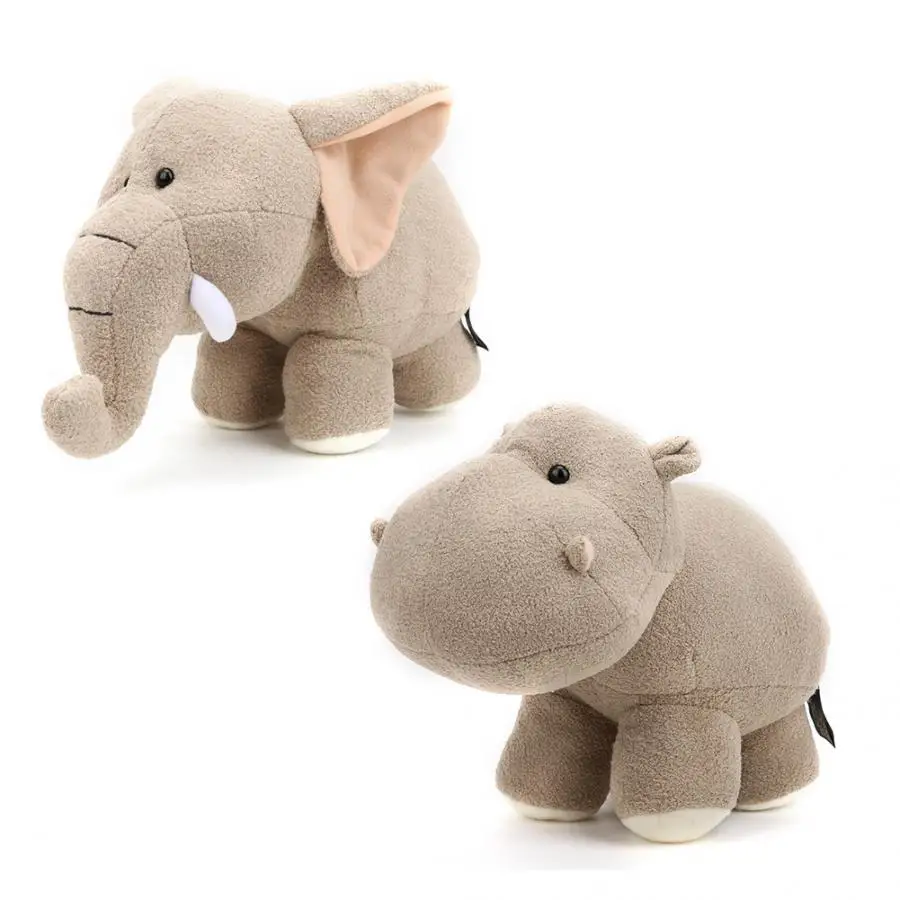 40 см Детская плюшевая игрушка с изображением слона набивным животным слоном и
