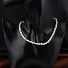 Темпераментное ожерелье с колье из искусственного жемчуга, женское ожерелье с бусинами, чокер, ожерелье, цепь для свитера, ювелирные изделия