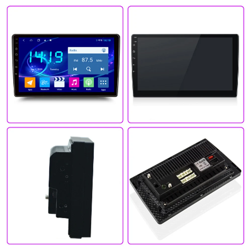 Навигатор GPS 4G+64G для Toyota Prado 2014-2017 автомобильное радио coche DVD мультимедиа плеер авторадио carplay android auto звуковая система Atoto on.