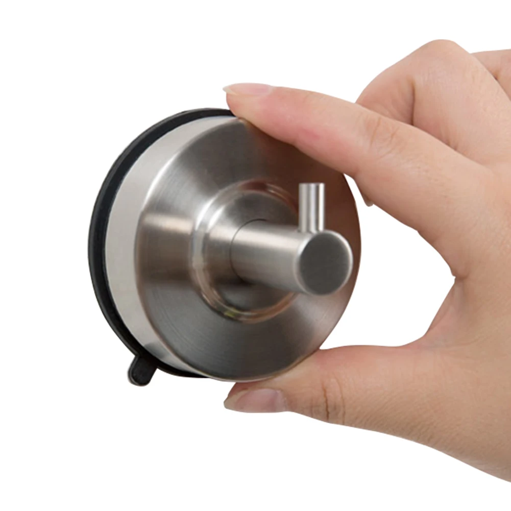 Бесшовный настенный крючок на присоске из нержавеющей стали|Крючки и