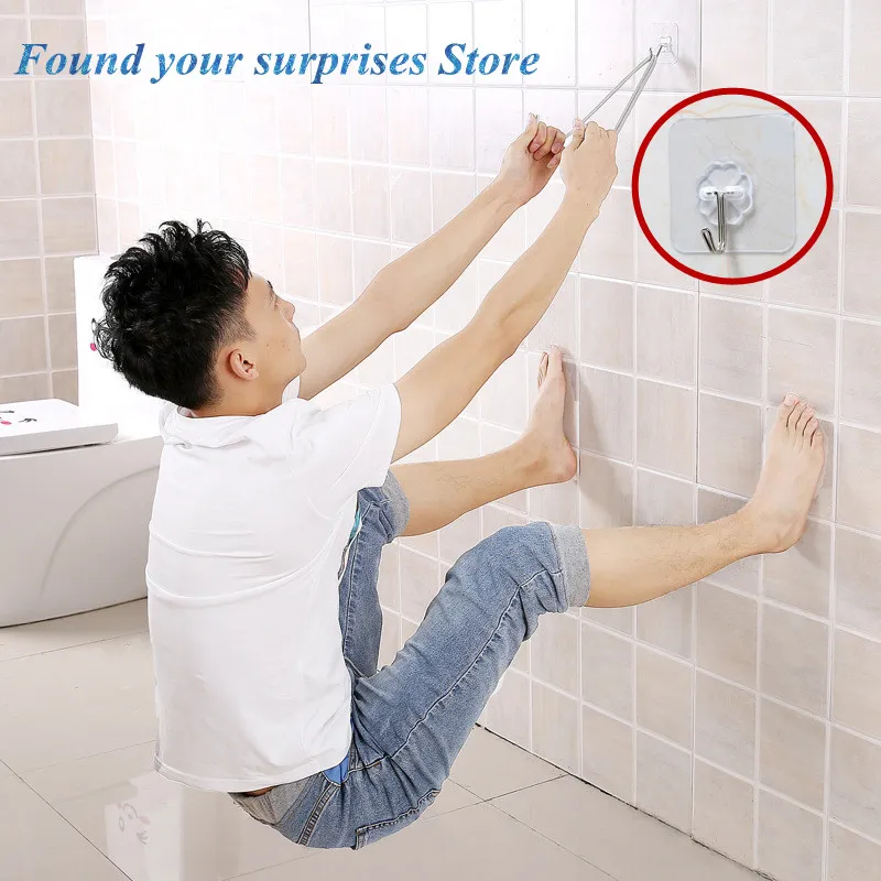 5 шт. бесследные Пластиковые Крючки для использования Ho удерживайте Использовать