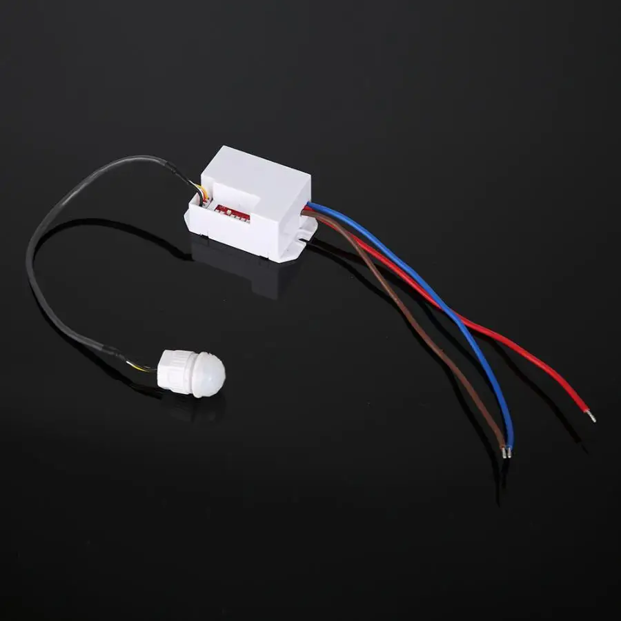 110-240V Mini Adjustable High Sensitivity Time Delay PIR Infared Motion Sensor Switch Hot Sale | Безопасность и защита