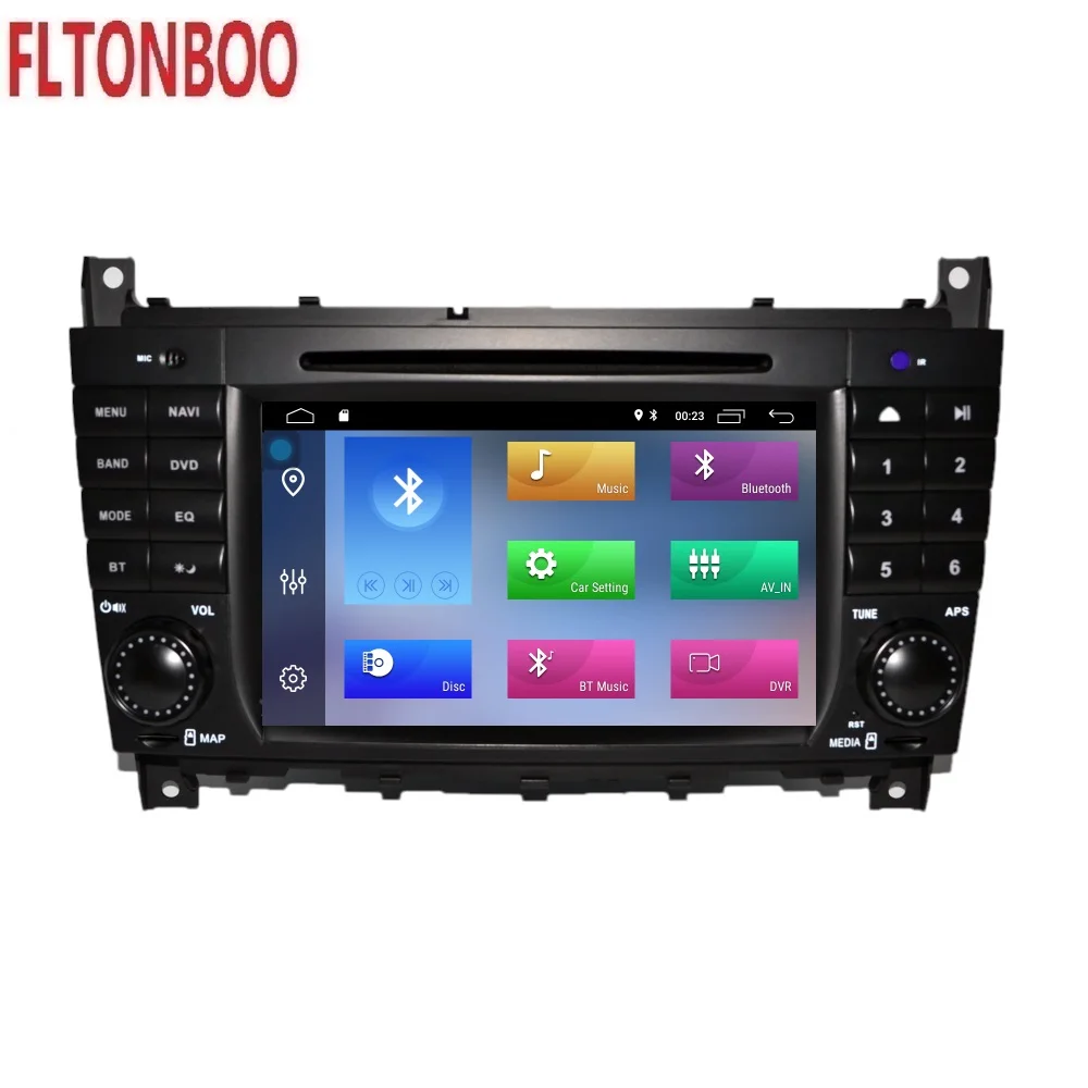 " 2din Android 2004 автомобильный DVD для Mercedes Benz C Class W203 2007-c200 C230 C320 C350 CLK W209 Navi gps РАДИО WiFi 3g, canbus