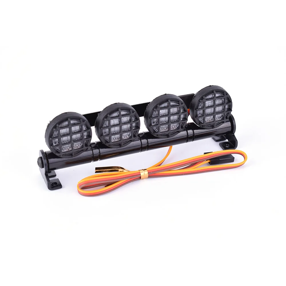 AUSTAR AX 506W яркий светодиодный светильник на крыше 4 Точечный s для 1/10 1/8 RC Car HSP TAMIYA CC01
