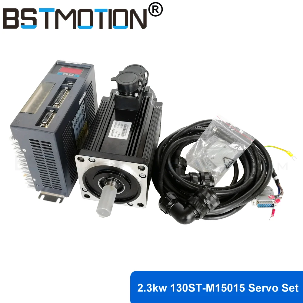Серводвигатель переменного тока 130ST-M15015 220 В привод с постоянным магнитом