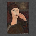 Amedeo Modigliani, холст, живопись, печать, гостиная, домашний декор, художественные изделия, современный фотопостер, картины, аксессуары