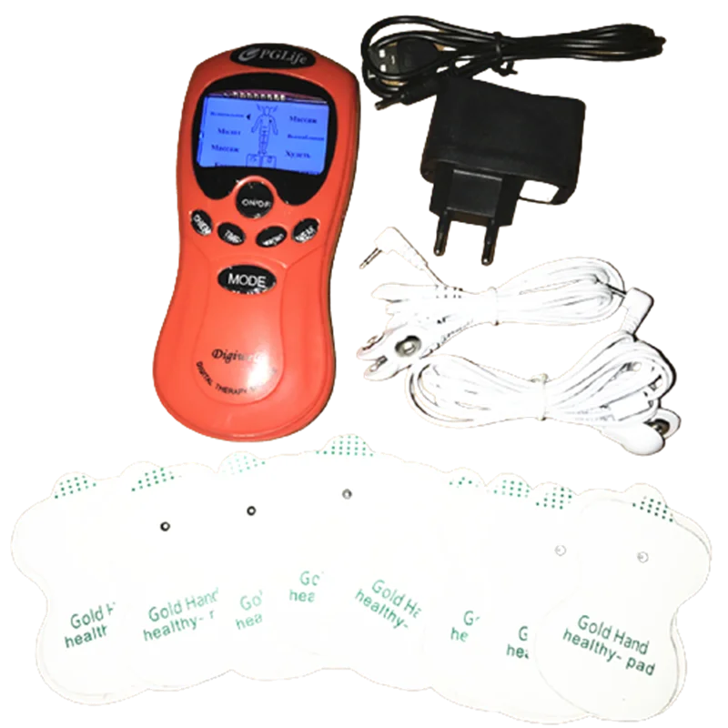 Уход за здоровьем двойной выход Электрический массажер десятки единиц