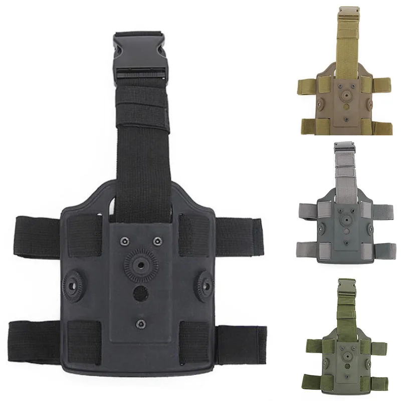 

Тактический бедра адаптер кобуры платформа падения нога весло для Glock Беретта Sig P226 кобура весло для охоты