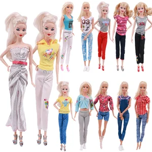1 комплект, брюки и штаны, красивая повседневная одежда, кукольная одежда для Барби, кукла 11,8 дюйма, поколение, подарок на день рождения для девочек