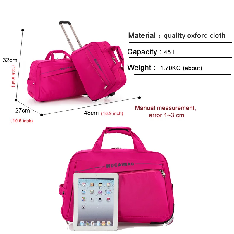 Большая вместительная Женская тележка складная сумка удобная для переноски