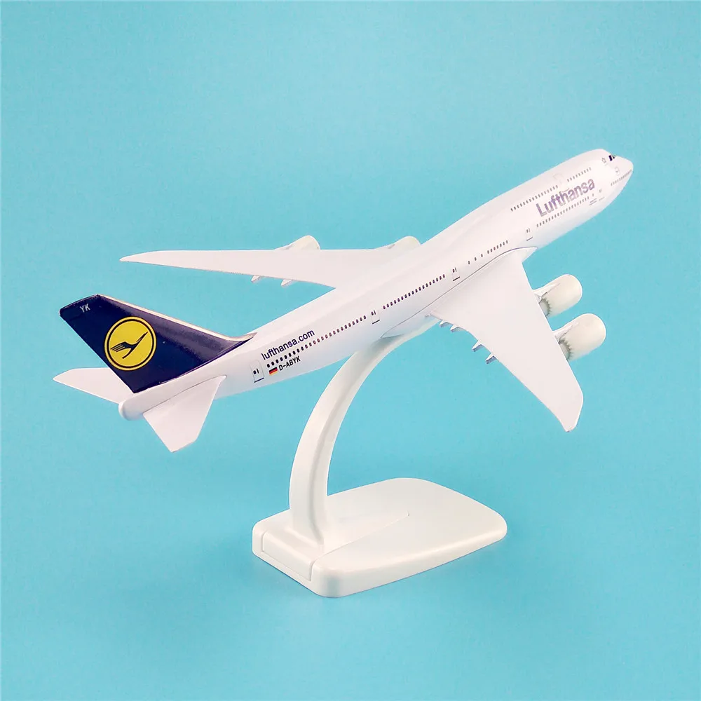20 см модель самолета из металлического сплава немецкий Air Lufthansa Airways Boeing 747 B747 400