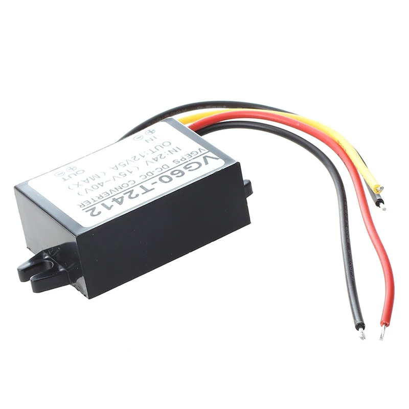 Voltage Converter Transformer 24V DC to 12V |