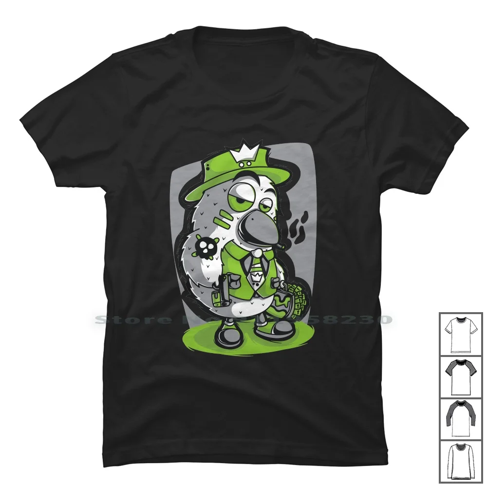 

Bird And Money T Shirt 100% Cotton Cartoon Gamers Movie Money Gamer Game Bird One Ny Me Funny Movie