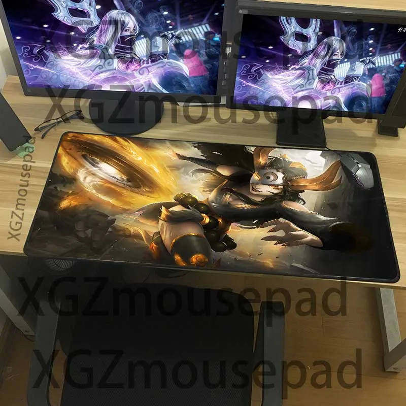 XGZ большой игровой коврик для мыши с Черным Замком край аниме сумасшедший убийца