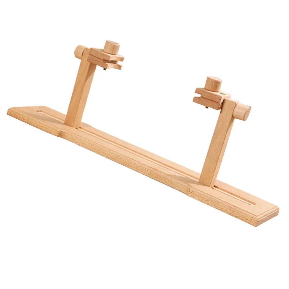 Держатель для вышивки крестом деревянная стойка крестиком Регулируемая