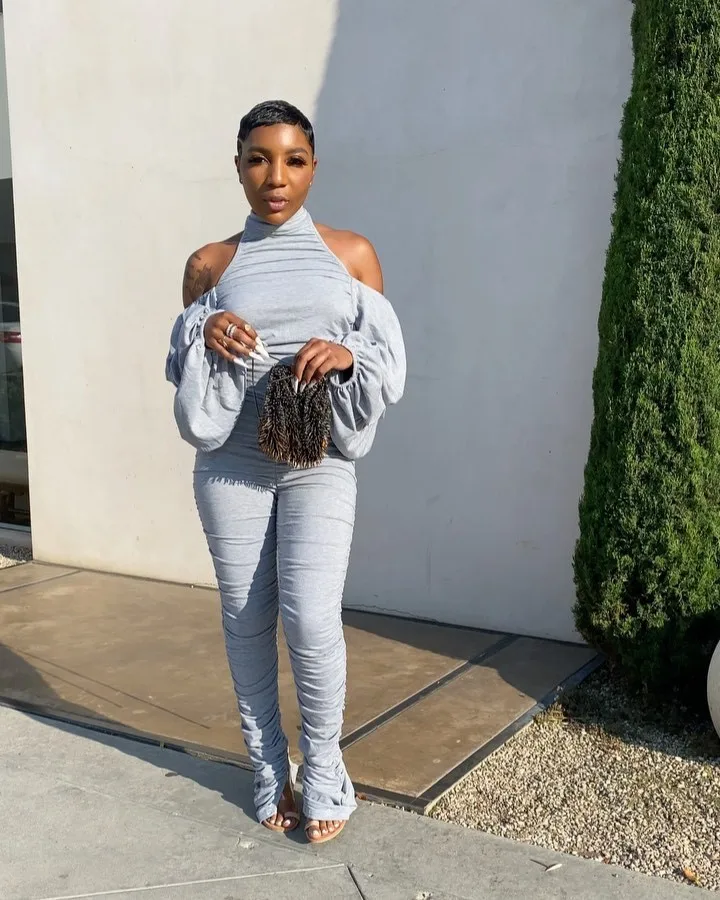 

Halter Neck Open Back Ruched Romper Women Stacked Flare Bell Bottom Jumpsuit Long Sleeve Sexy Party Overalls Streetwear