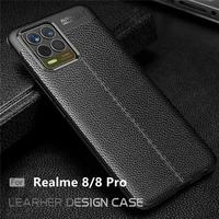for cover oppo realme 8 pro case for realme 8 pro capas back soft shockproof bumper tpu leather for fundas realme 8 pro 8 cover