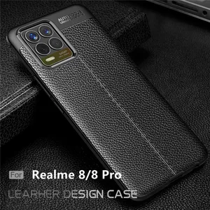 for cover oppo realme 8 pro case for realme 8 pro capas back soft shockproof bumper tpu leather for fundas realme 8 pro 8 cover free global shipping