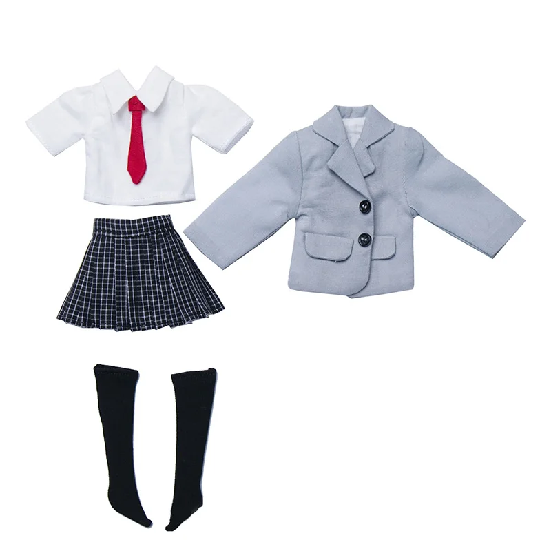 Специальный 1 комплект модный костюм с куклой Blyth (рубашка + брюки пиджак носки
