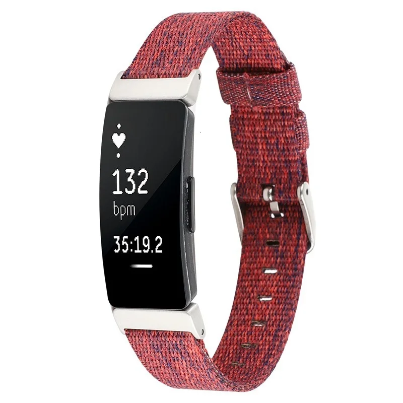 Нейлоновый ремешок для Fitbit Inspire HR Браслет Ремешок Для Inspire HR часы тканевый Браслет замена Смарт часы аксессуар петля