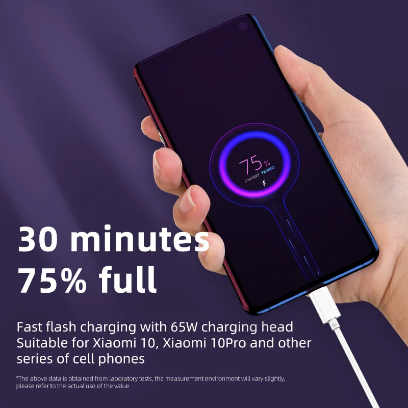 2 шт. 5A USB Type C кабель для быстрой зарядки Xiaomi Mi 10 Ultra Redmi мобильный телефон внешний