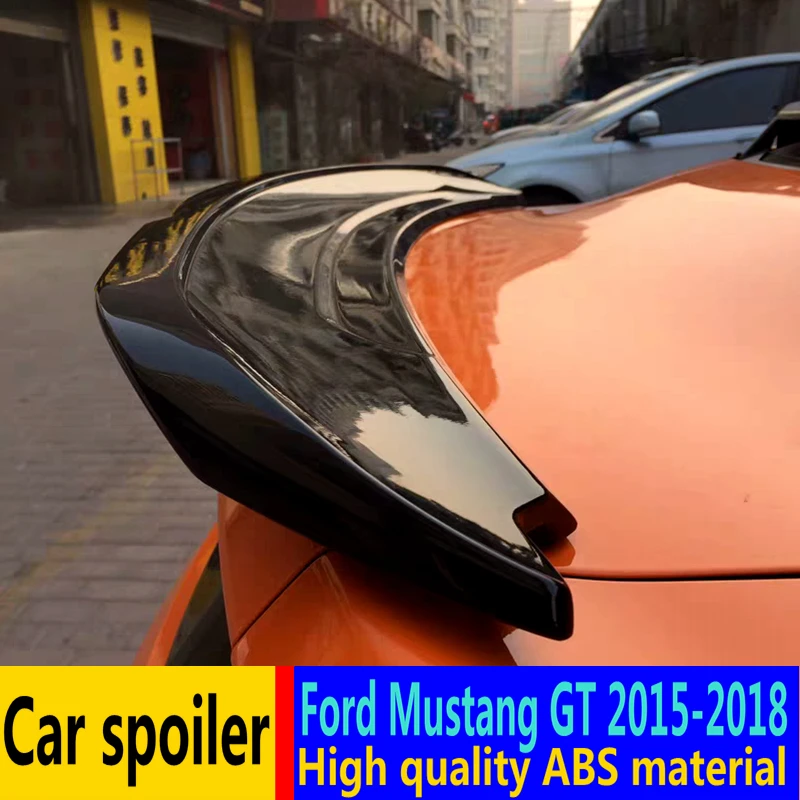 Для Ford Mustang спойлер 2015-2018 Высокое качество ABS Материал Автомобильный задний