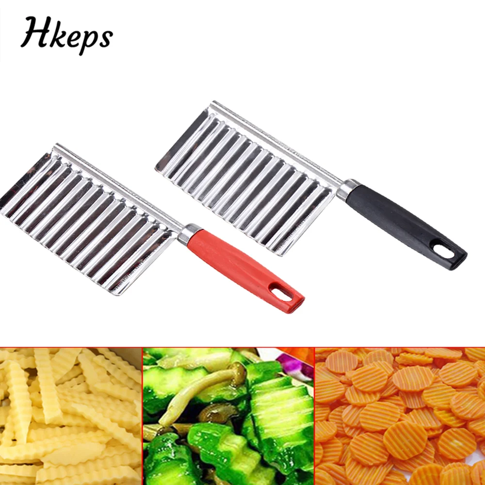 Инструменты для волнистой нарезки картофеля инструменты овощечистки кухонные