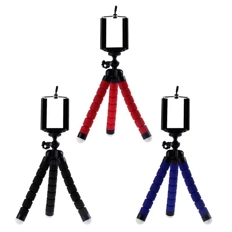 

Tripod Flexible Clip Camera IPhone Mini Stand Mini Sponge Octopus Tripod Phone Tripod for Mini for Phone Holder Phone Flexible S