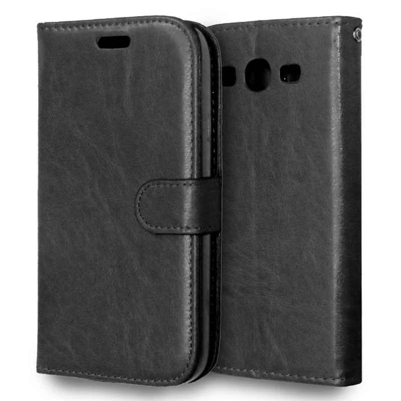 Винтажный чехол бумажник из искусственной кожи с откидной крышкой для Samsung Galaxy