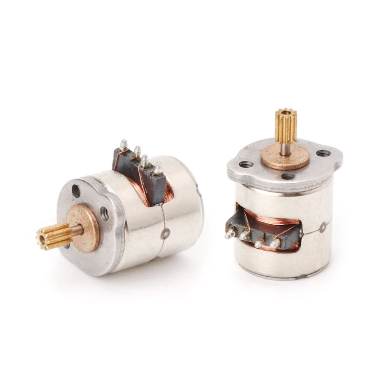 

10Pcs 3V 2 Phase 4 Wire 8mm Micro Stepper Motor For Digital Products
