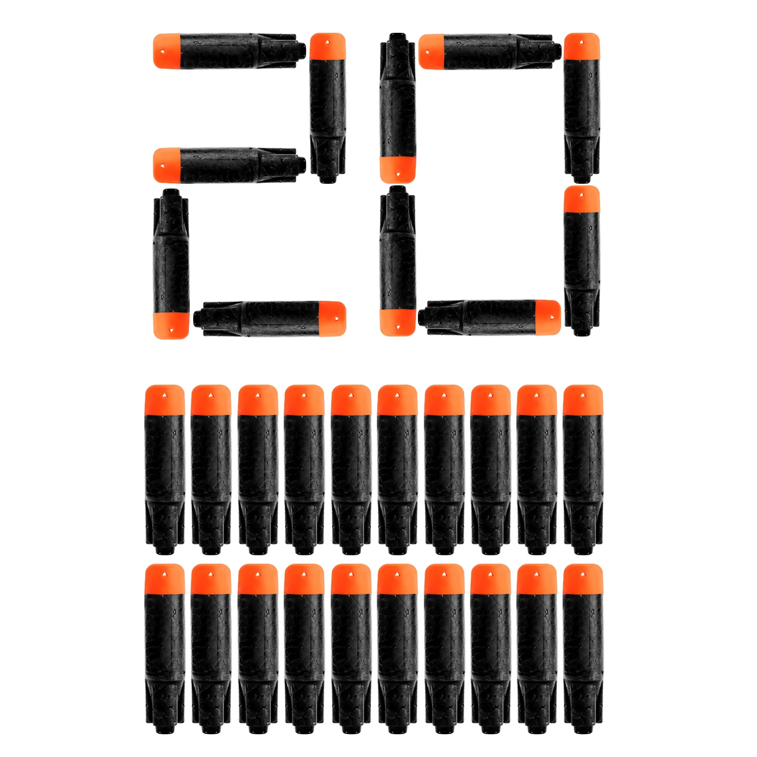 

New 200PCS-Dart Black Bullets For Nerf Ultra Refill Pack The Ultimate in Dart Sniper Blasting Game Compatible Only Ultra Blaster