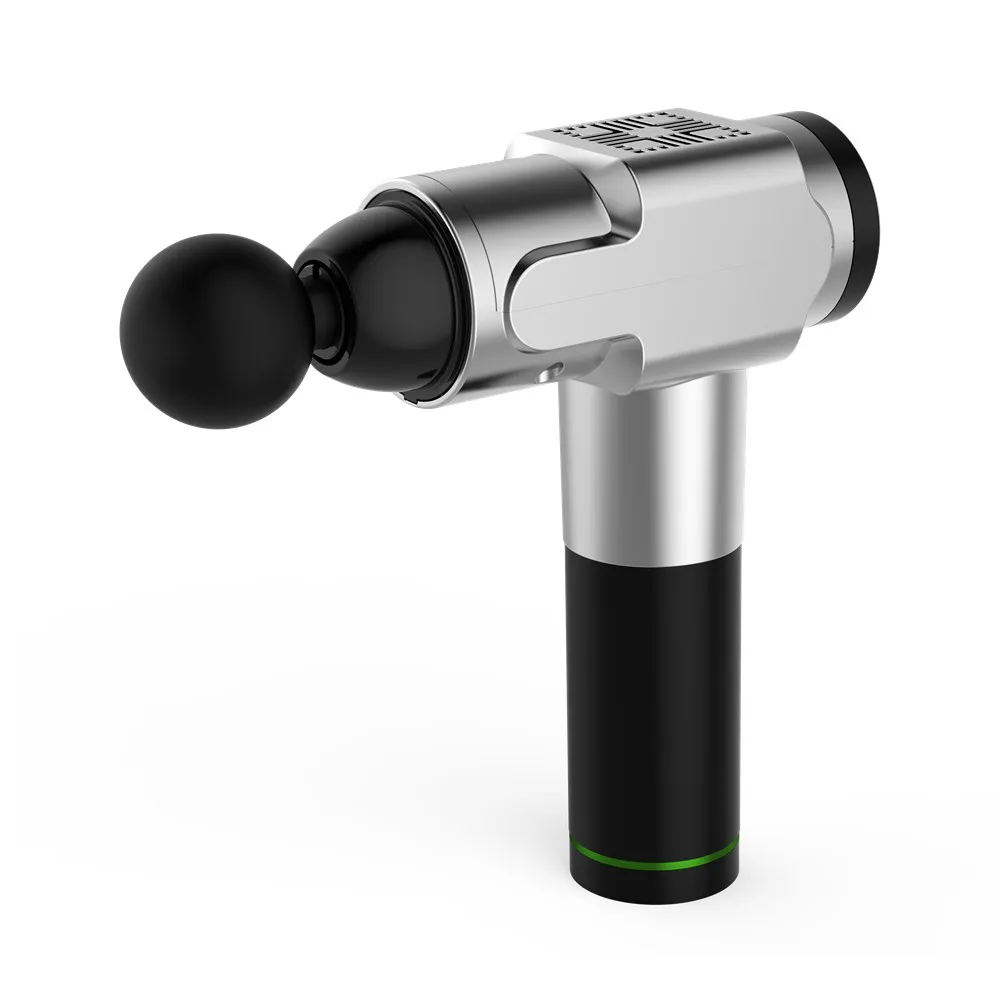 ЖК-дисплей массажный пистолет глубокий мышечный массажер для шеи облегчение