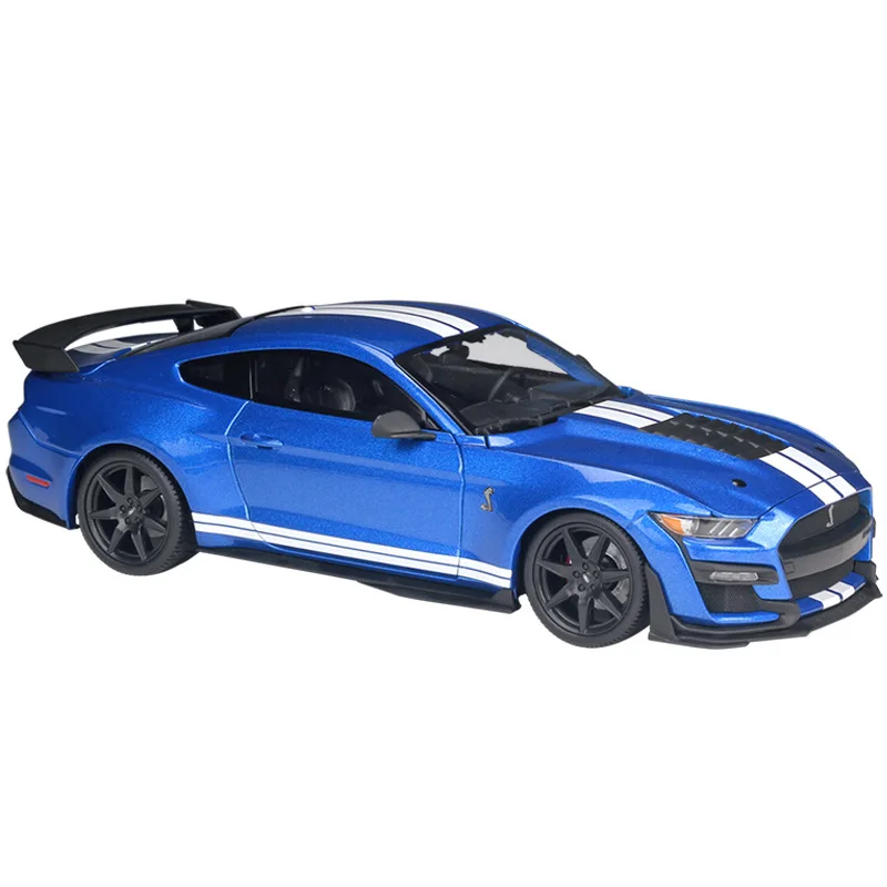 

Металлическая роскошная модель автомобиля Maisto 1:18 Ford 2020 Mustang Shelby GT500, литые модели автомобилей, коллекция игрушек, подарок на Рождество