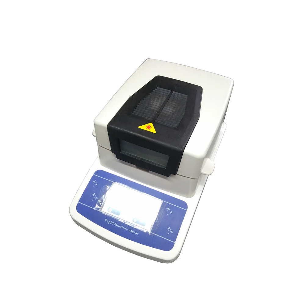

Галогенный анализатор влажности NADE, с сенсорным экраном HD, для лаборатории зерна, 50 г/0,005 г, 0.02%