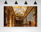 Scopiso Винтаж Ретро кафедральный собор библиотечные полки чехол Baby Shower фонов для фотосъемки фон для студийной фотосъемки