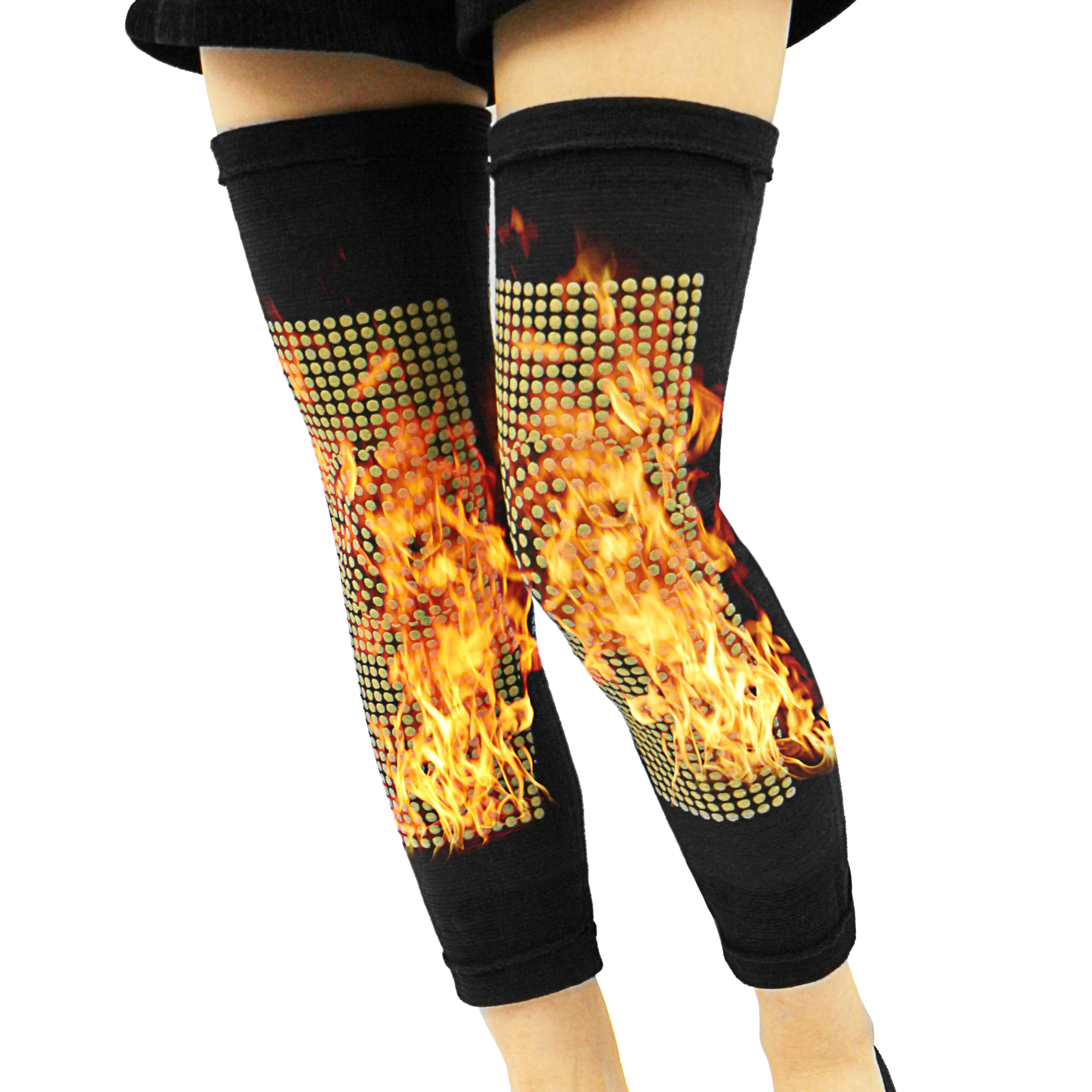 Пара Поддержка колено отопление самостоятельно бандаж для теплый артрита боли в