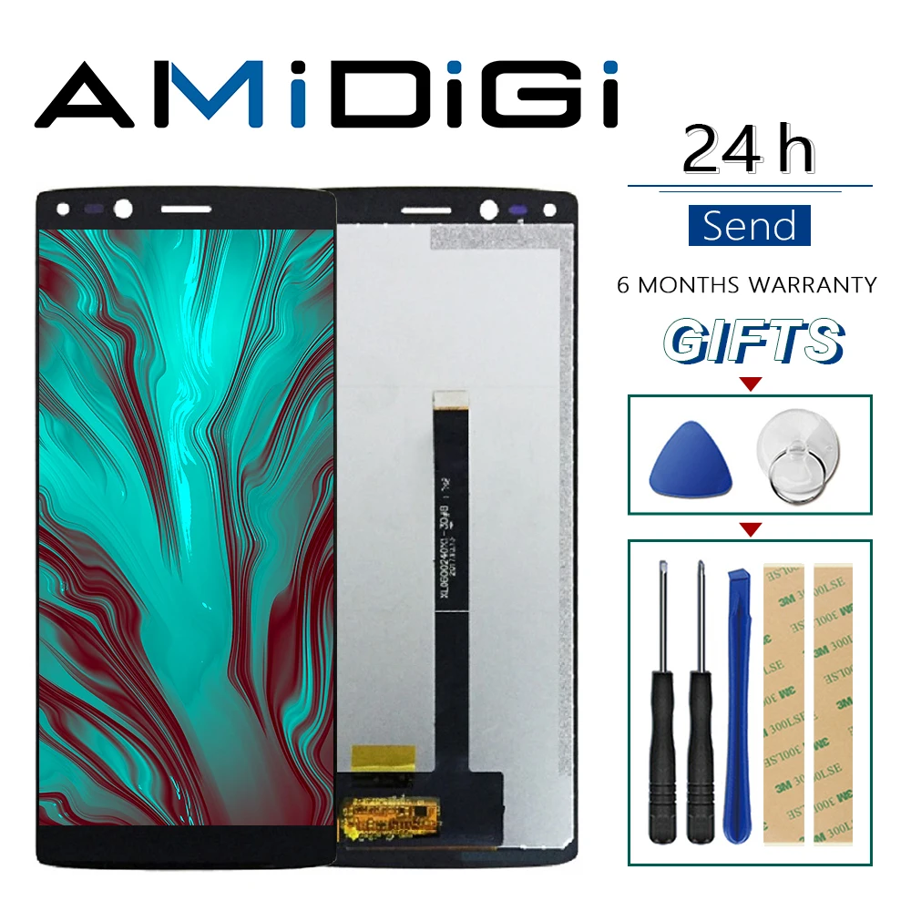 For Doogee Mix 2 LCD Display and Touch Screen 5.99 Inch Mix2 Mobile Phone Accessory With Tools And Adhesive | Мобильные телефоны и