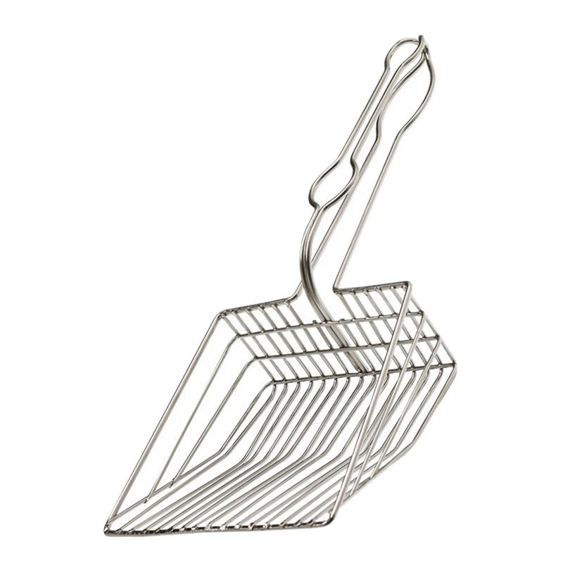 

Cats Litter Pooper Scoopers Stainless Steel Cleaning Product Sift Artifact Dogs Shovel Free Metal Pet Supplies Cleaning Tools