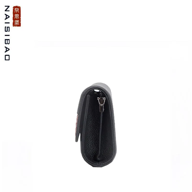 Женский кошелек из натуральной кожи NAISIBAO дизайнерский модный клатч с тиснением