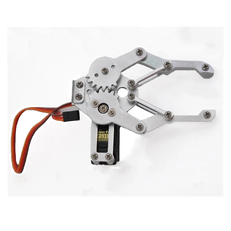 DIY Robot 15 Degrees of Freedom Biped Humanoid Walking Full Set Servo Bracket Accessories +Claw+Steering Gear | Игрушки и хобби