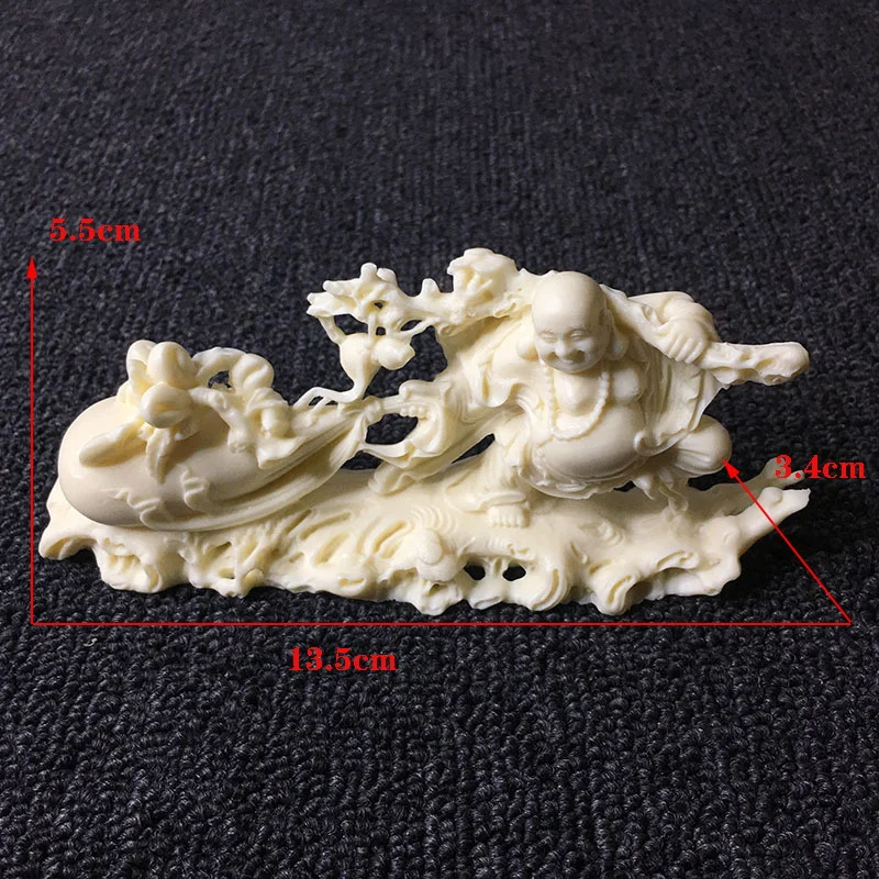 Статуэтка Будды в китайском стиле с большим животом удачи из смеющегося живота