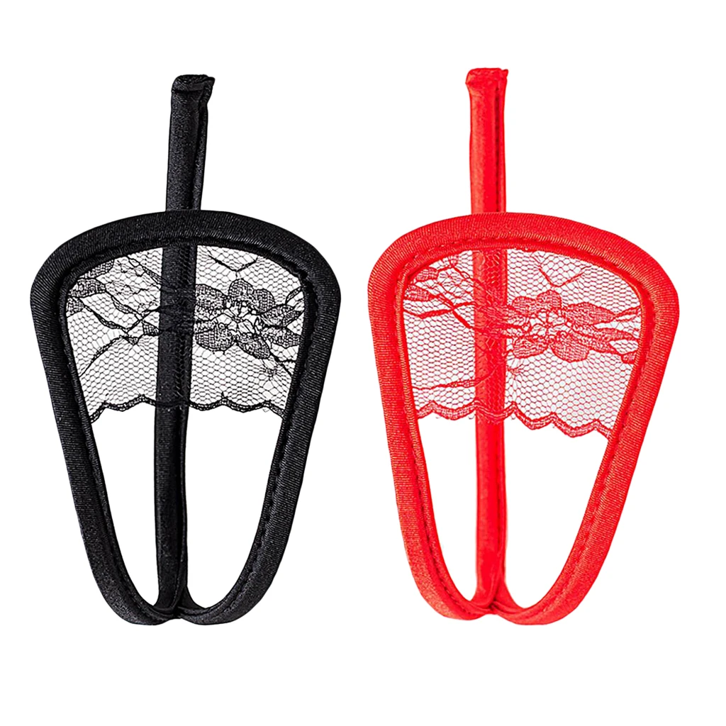 Сексуальные прозрачные кружевные стринги с цветочным рисунком невидимое нижнее