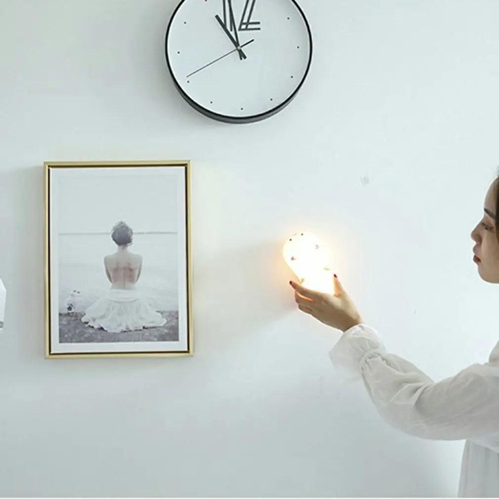 Форма свиньи потрепанный силиконовый ночник прекрасная светодиодная