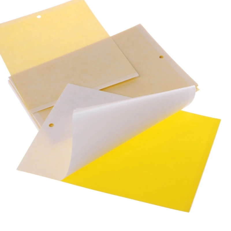 

20Pcs Dual-Sided Yellow Sticky Traps for Flying Plant Insect Gardening Tools W0YD