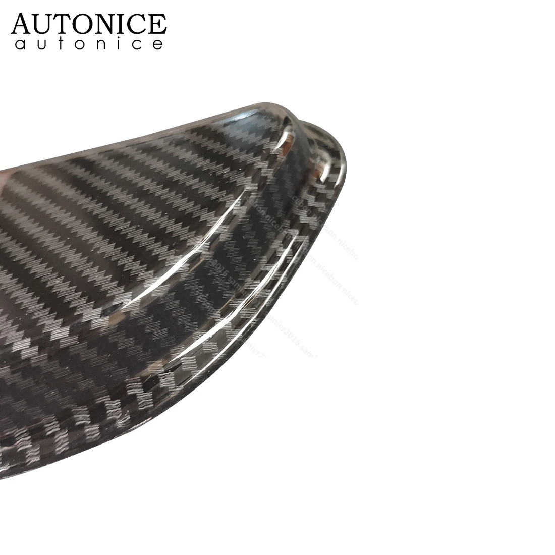 Крышка из углеродного волокна цветная Передняя треугольная внутренняя отделка