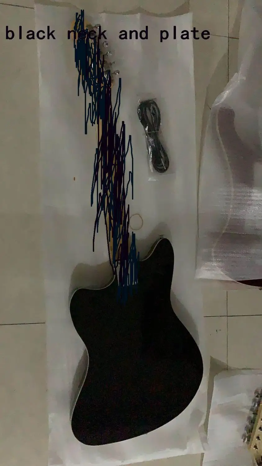 Под заказ гитара в черном цвете как на фото|Гитары| |