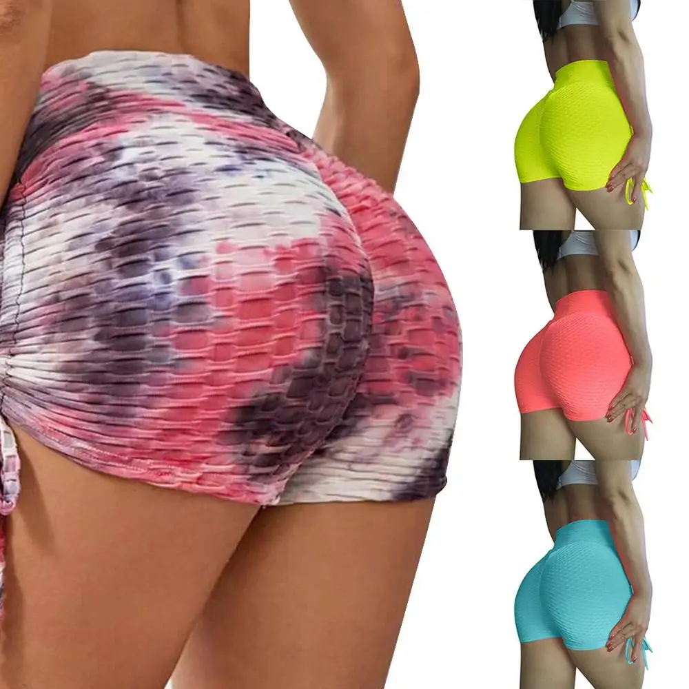 

High Waist Yoga Shorts Women Seamless Push Up Sports Shorts Pants Female Cycling Short Leggings Gym Fitness Running Girl Shorts