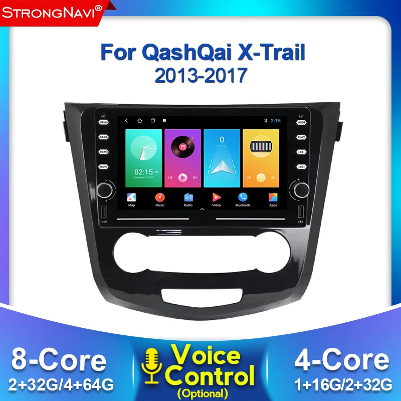 Android 4G lte 2.5D IPS DSP автомобильное радио GPS Navi мультимедийный плеер для Nissan QashQai X-Trail 2013