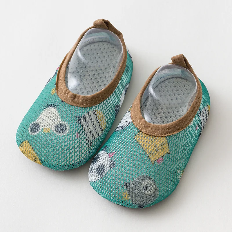 

Туфли детские тонкие сетчатые, дышащие Нескользящие, для мальчиков и женщин, летняя обувь для раннего развития